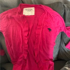 Abercrombie & Fitch Vibrant Pink Sweater